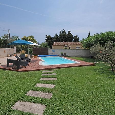 Very Pleasant House With Swimming Pool In Mouries, Near Les Baux De Provence In The Alpilles - 6 People Villa Bagian luar foto