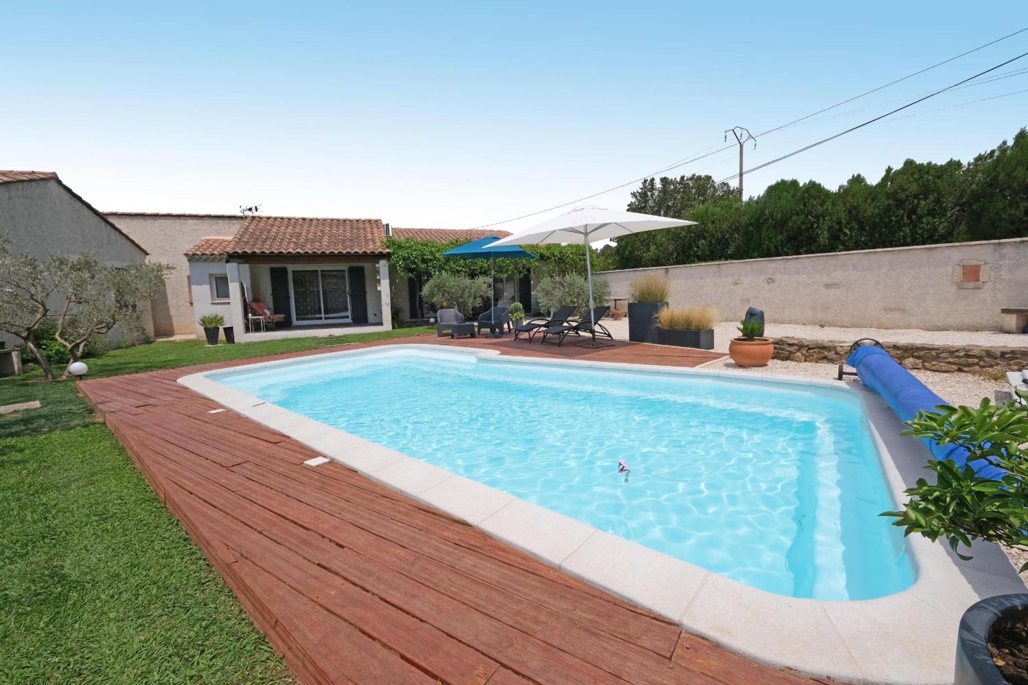 Very Pleasant House With Swimming Pool In Mouries, Near Les Baux De Provence In The Alpilles - 6 People Villa Bagian luar foto