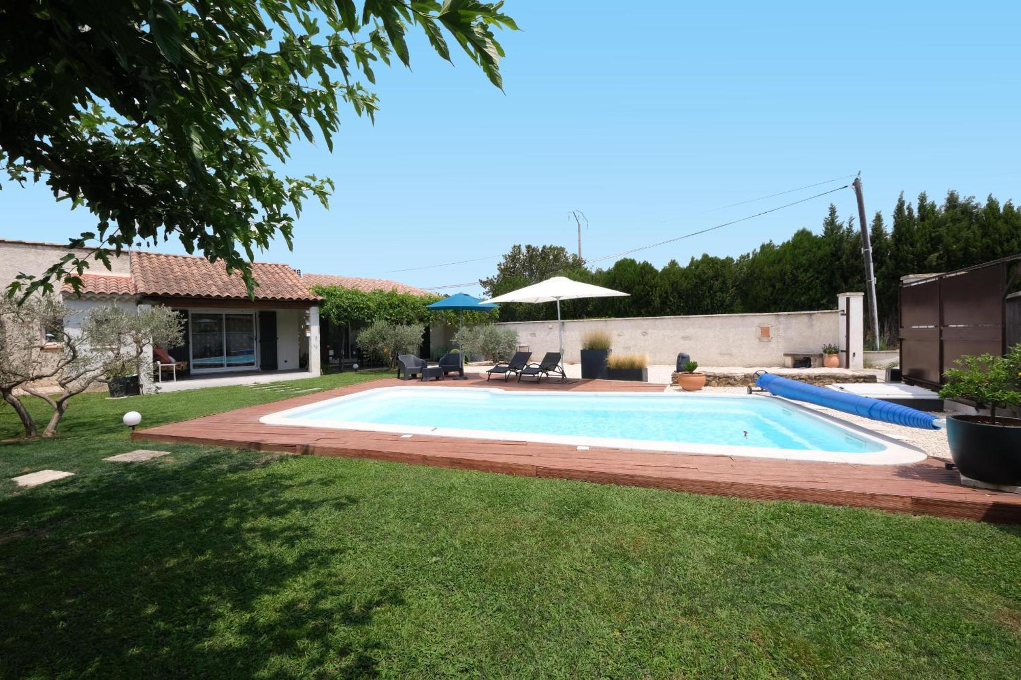 Very Pleasant House With Swimming Pool In Mouries, Near Les Baux De Provence In The Alpilles - 6 People Villa Bagian luar foto